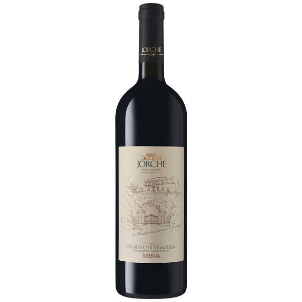 Jorche - Primitivo di Manduria DOP Riserva vierkant